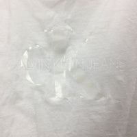 Calvin Klein Tank Top Cropped Womens Cropped Tank Top in Soft White Cotton, Sz S