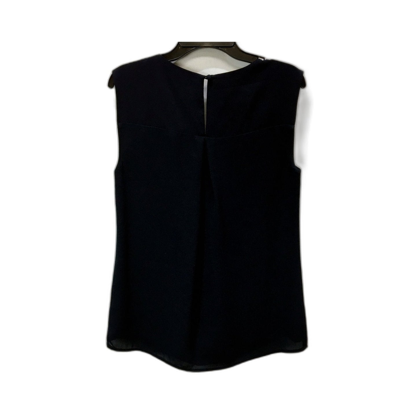 Jacquie Womens Sleeveless Top Sleeveless Polyester Blouse Top in Black Sz 6 NEW