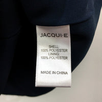Jacquie Womens Sleeveless Top Sleeveless Polyester Blouse Top in Black Sz 6 NEW