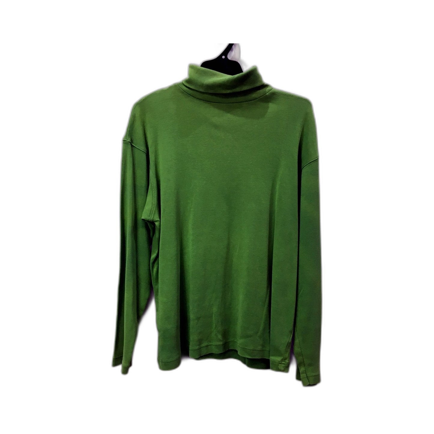 David Jones Womens Comfortable Green Turtle Neck Sweater Size L