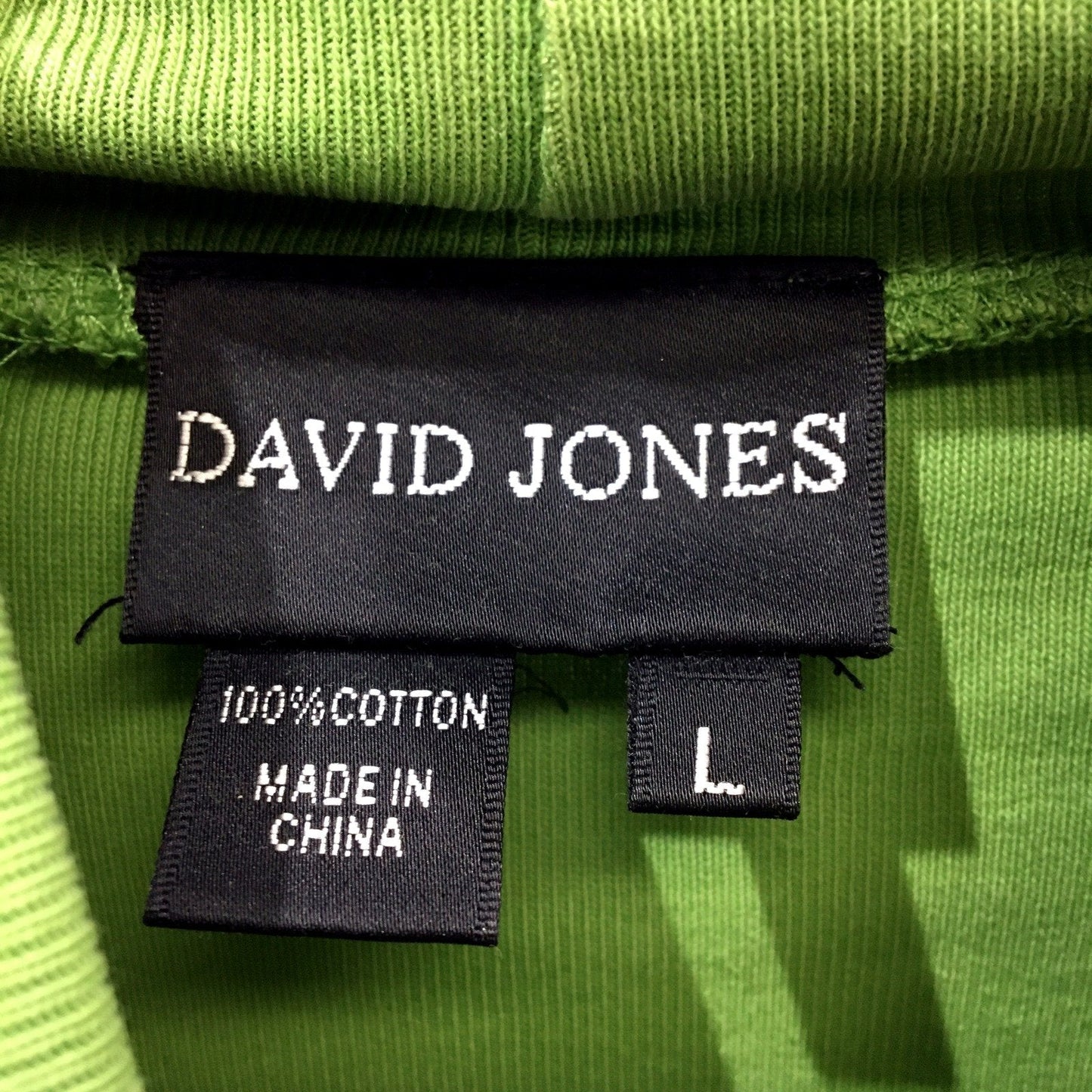 David Jones Womens Comfortable Green Turtle Neck Sweater Size L