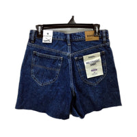 Riders by Lee Womens Mid Straight Short Denim Shorts Somedays Blue Size 9 NEW