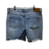 Jay Denim Shorts Womens Jays Distressed Denim Bermuda Shorts, Blue Size 14 NEW