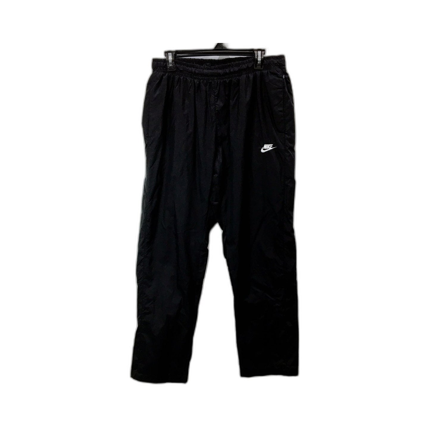 Nike Unisex Black Track Pants - Comfortable Sweatpants Joggers Size L
