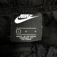 Nike Unisex Black Track Pants - Comfortable Sweatpants Joggers Size L