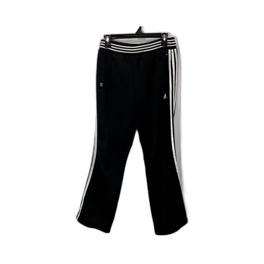 Adidas Womens Black Sweatpants - Comfortable Workout Bottoms Size 12