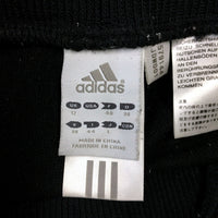 Adidas Womens Black Sweatpants - Comfortable Workout Bottoms Size 12