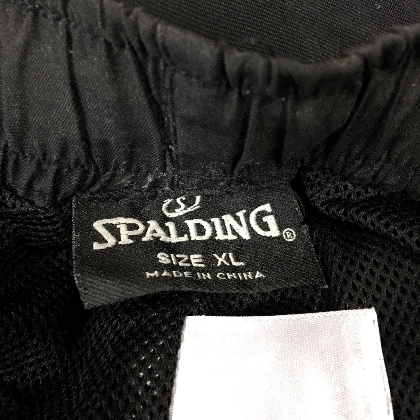 Spalding Mens Black Sweatpants - Comfortable Workout Bottoms XL Size