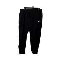 Fila Womens Black Sweatpants - Soft, Comfortable Joggers in Size 14