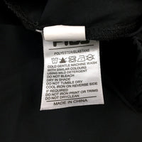 Fila Womens Black Sweatpants - Soft, Comfortable Joggers in Size 14