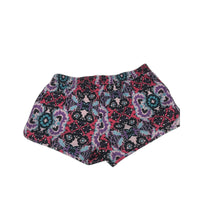 Edited Floral Patterned Elastic Waist Shorts Pink Ladies Size 10