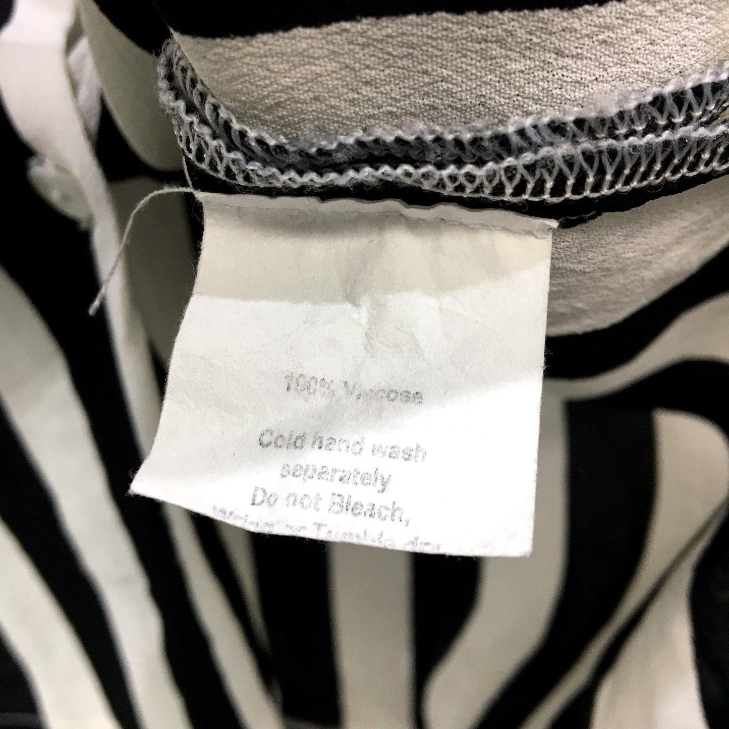 Sandra Soulos Womens Button-Down Shirt Black and White Striped Size 14