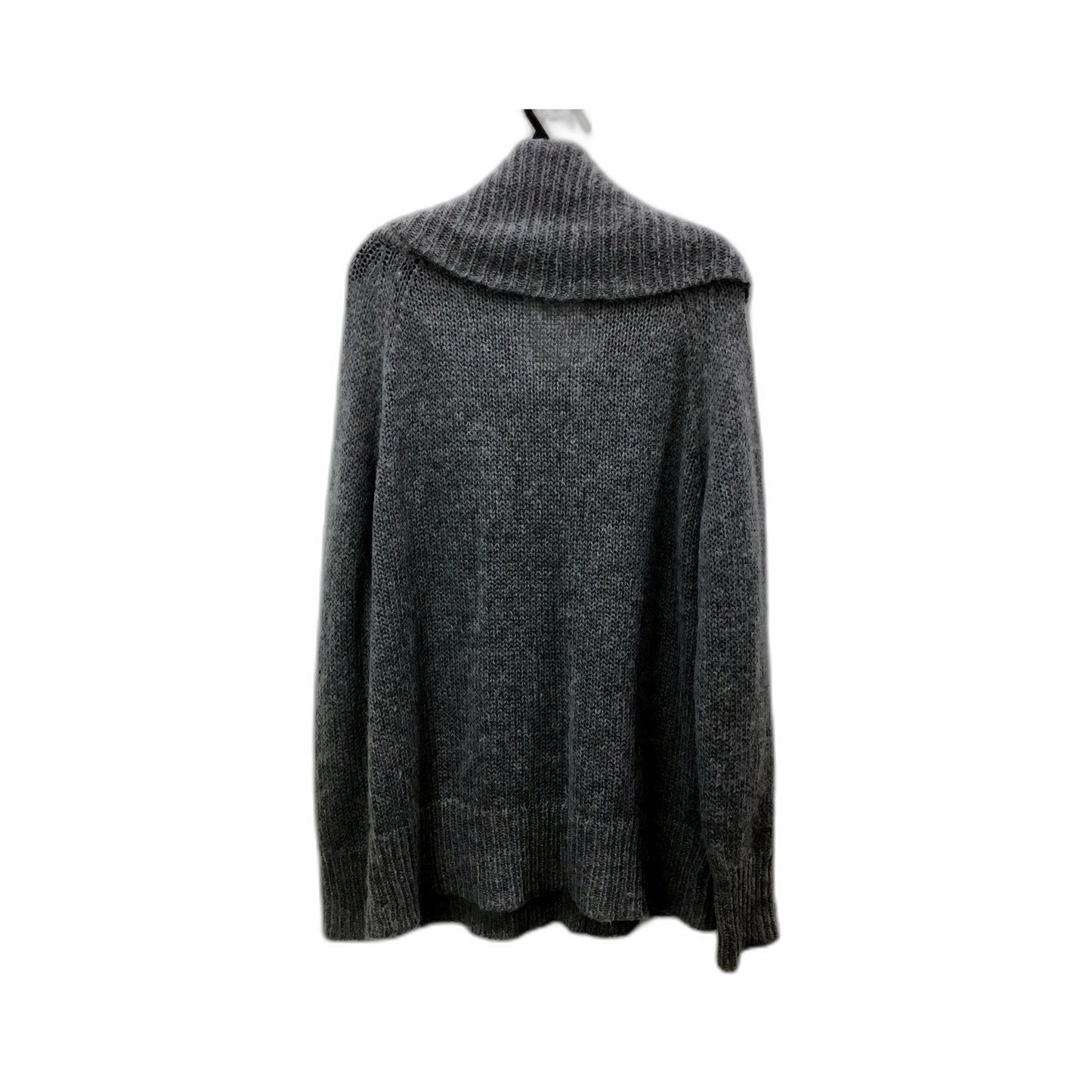 Country Road Womens Oversized Cowl Neck Gray Pullover Sweater XL