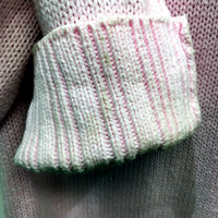 Regatta Womens Ribbed Knit Button-Down Sweater in Soft Pink, Size 16