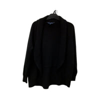 French Connection Womens Ribbed Knit Black Cardigan for XS Size
