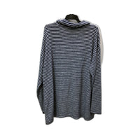 Rockmans Womens Navy and White Striped Pullover Sweatshirt in XL Size