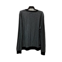Mossimo Mens Textured Pullover Sweatshirt in Gray & Black, XL Size