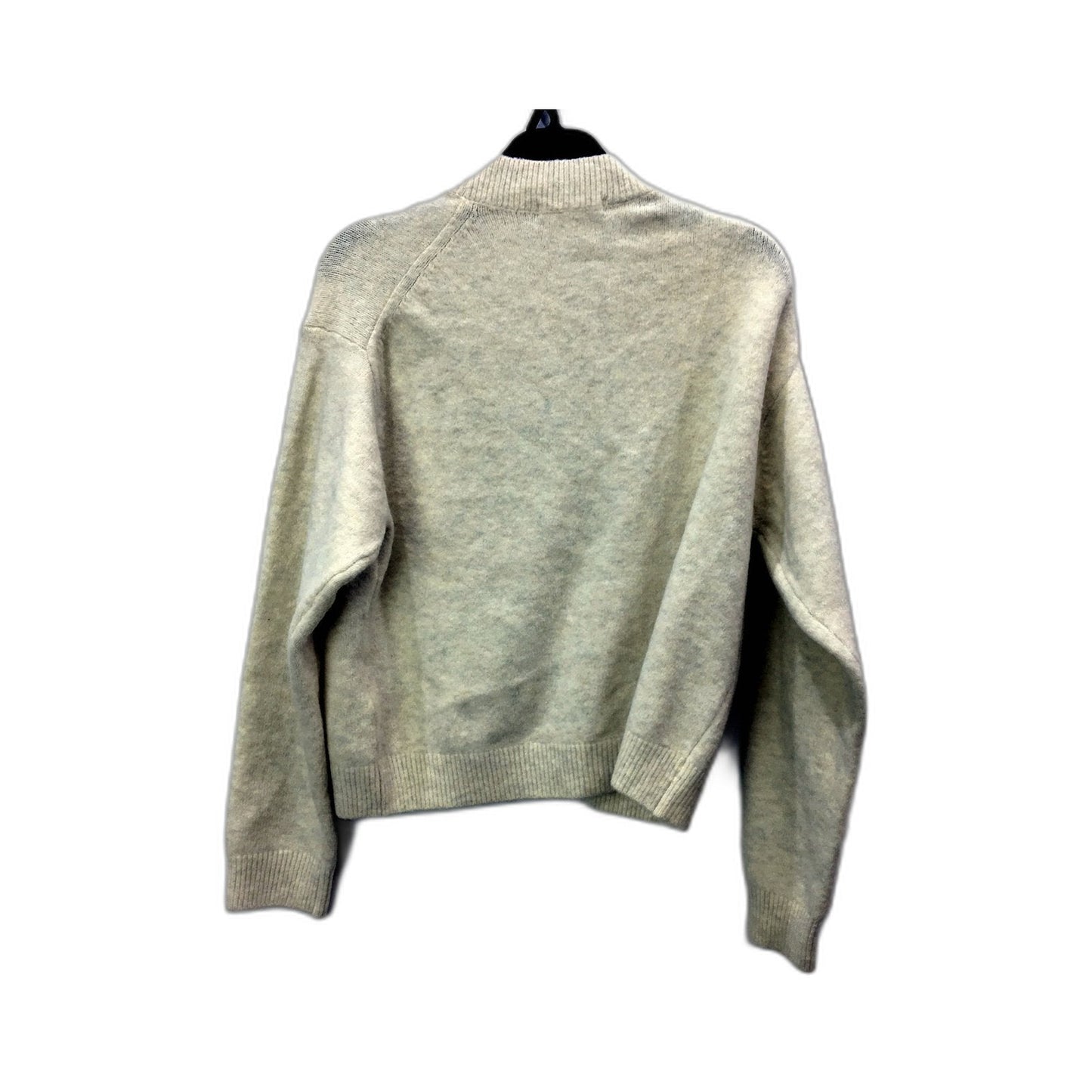 Uniqlo Womens Lightweight Knit Cardigan Sweater in Cream, Size S