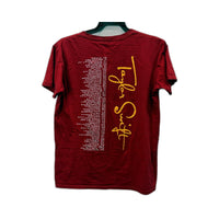 Taylor Swift Womens Speak Now Tour Red T-Shirt Size Small