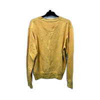 Uniqlo Womens Yellow Pullover Sweatshirt Comfortable Casual Cotton Blend XS