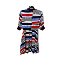 Women's Tommy Hilfiger Striped Multi Color Dress Size 2 NEW