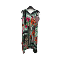 Motto Womens Floral Print Tiered V-Neck Sleeveless Dress by in Size 16 NEW