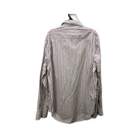 RB Sellars Mens Striped Dress Shirt Cotton Long Sleeve Collared Multi Color SZ L