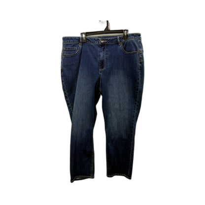 Regatta Womens Dark Blue Denim Jeans for Plus Size 20 Casual Wear NEW