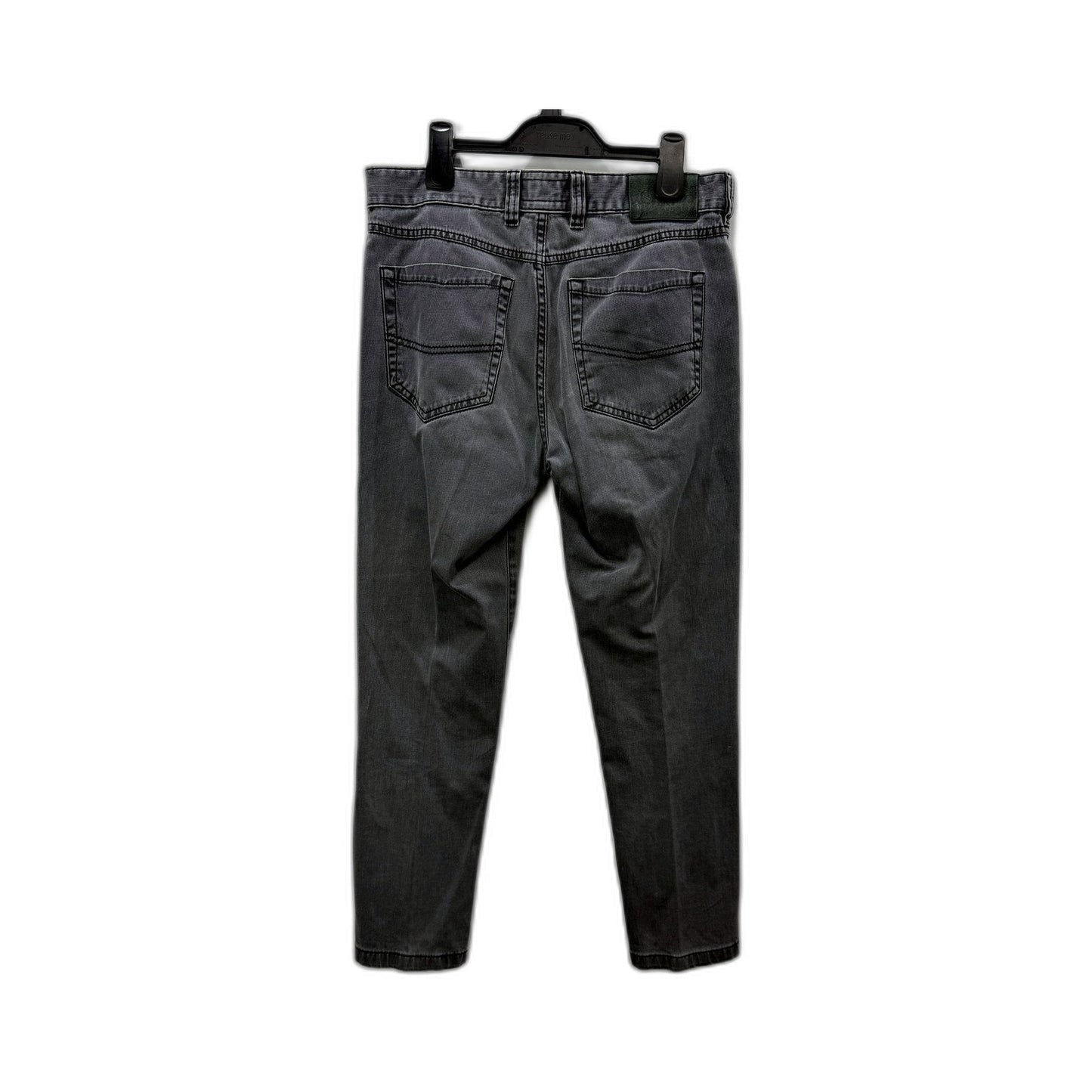 Atelier Gardeur Mens Gray Regular Fit 5-Pocket Cotton Jeans Size 32/32