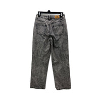 Flying Angel Womens Gray Straight Leg High Waisted Jeans by , Size 3/26