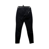 Guess Womens Skinny Mid Rise Black Cotton Denim Jeans Size 28 NEW