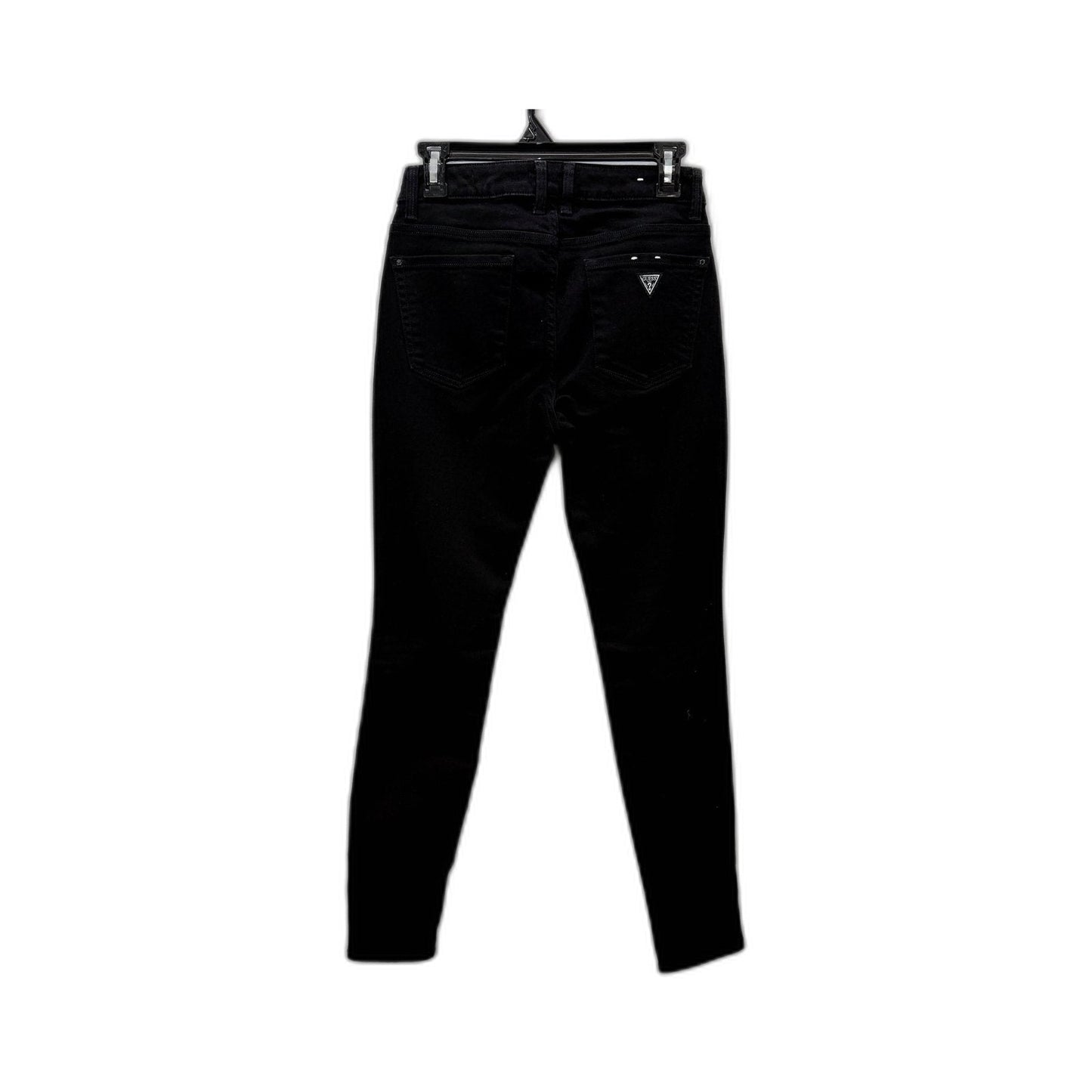 Guess Womens Skinny Mid Rise Black Jeans Size 28 NEW