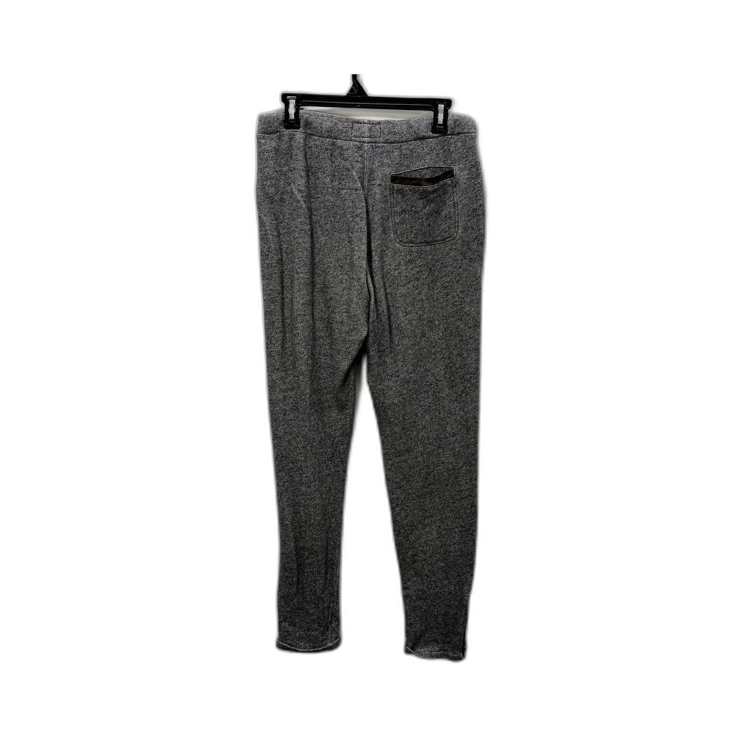 Country Road Womens Gray Sweatpants with Green Trim Casual Lounge Pants Size S