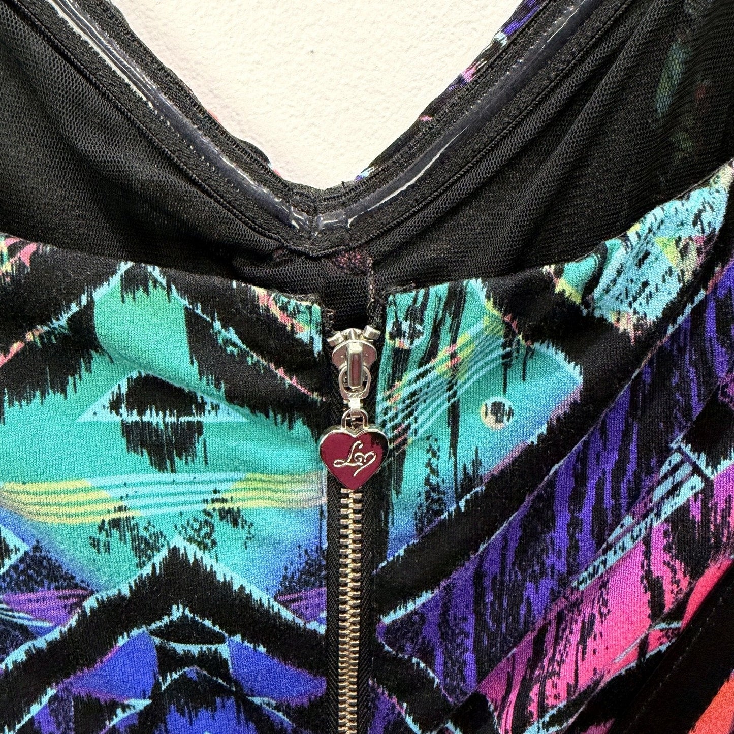 Lipsy Womens Bodycon Dress Abstract Multicolor Print Size 12