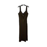Insight Womens Grunge Laid Midi Dress in Brown, Size M NEW