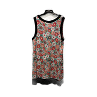 Caroline Morgan Womens Floral Print Sleeveless Dress Casual Feminine Size 18 NEW