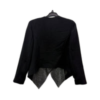 Forever New Womens Metallic Structured Blazer in Black, Size 12