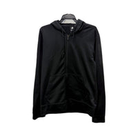 Reebok Womens Thermowarm Hoodie Black Polyester Lightweight Pullover Size M