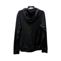 Reebok Womens Thermowarm Hoodie Black Polyester Lightweight Pullover Size M