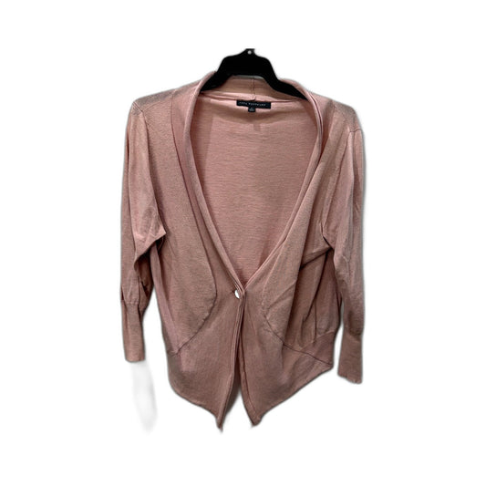 Anna Hoffmann Womens Dusty Rose Open Front Cardigan Sweater Size L