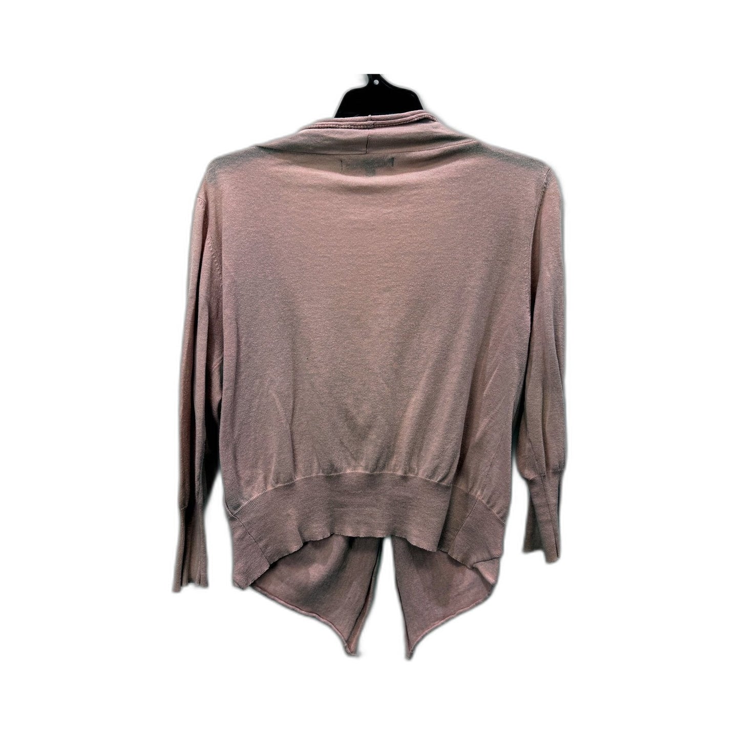 Anna Hoffmann Womens Dusty Rose Open Front Cardigan Sweater Size L