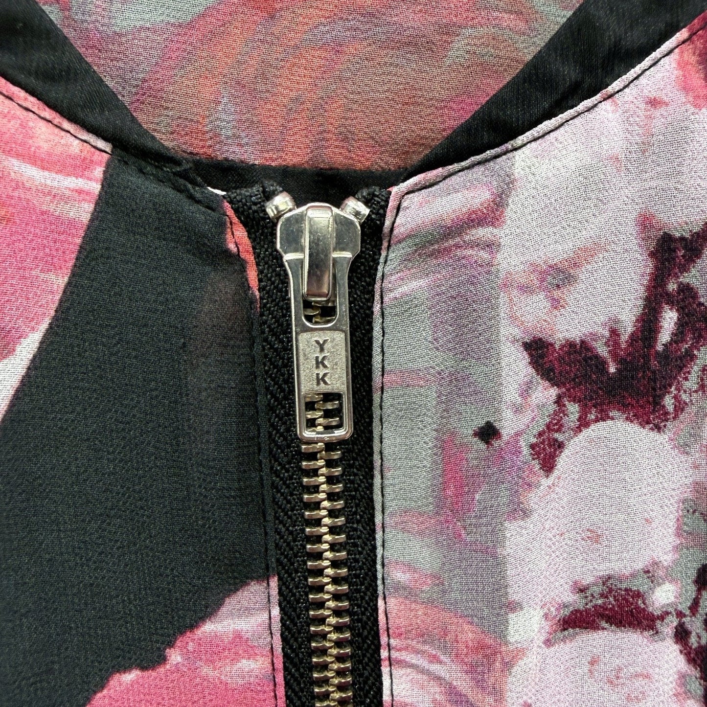 Bettina Liano Womens Floral Print Jacket Lightweight Casual Multi Color Size 14