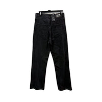 DR. DENIM Womens Echo Straight Leg Jeans in Concrete Black, Size 24/32 NEW