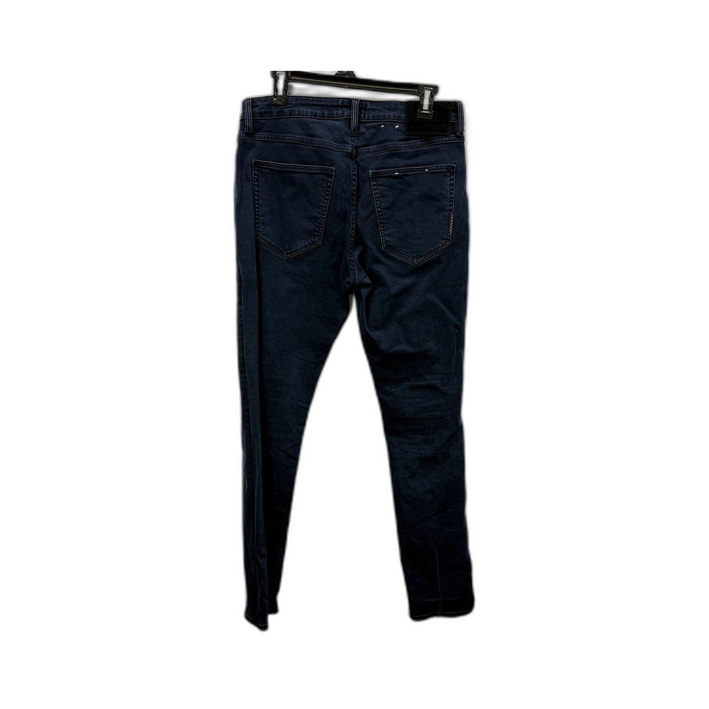 Neuw Mens Ray Tapered Dark Blue Cotton Jeans, Size 30 : 32 NEW
