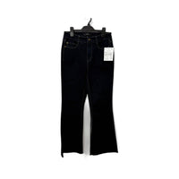 Basque Womens Bootcut Raw Hem Indigo Denim Jeans Size 10 NEW
