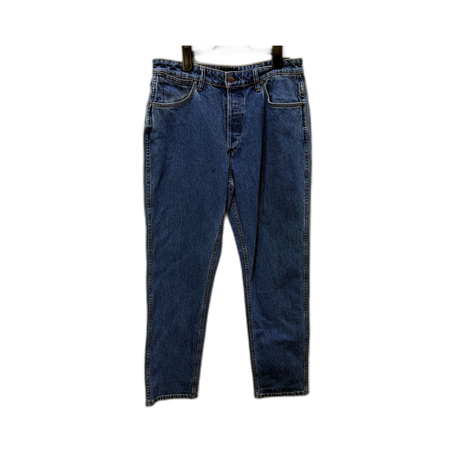Wrangler Womens Straight Leg Blue Denim Jeans for Size 32 NEW