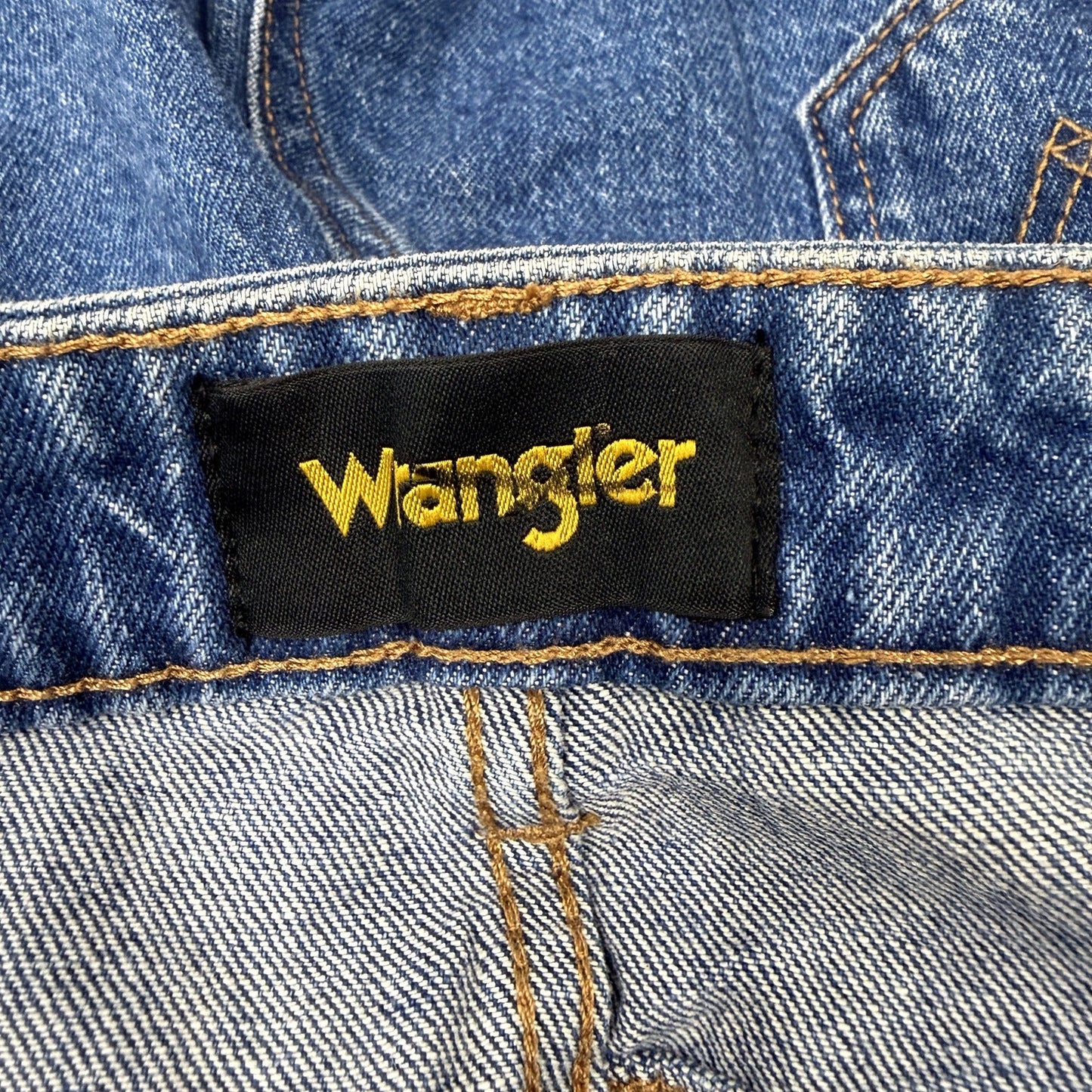 Wrangler Womens Straight Leg Blue Denim Jeans for Size 32 NEW