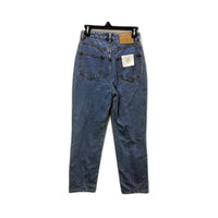 Neuw Womens Straight Leg Jeans Recycled Cotton High Waisted Blue Size 26 NEW