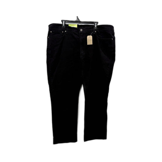 Levi's Mens 514 Straight Fit Black Cotton Stretch Jeans Size 42 x 30 NEW