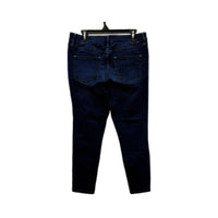 Just Jeans Womens Super Skinny Dark Blue High Rise Ankle Length Size 14 NEW